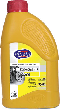 Гальмівна рідина ВАМП DOT 3 1 л (4820031390026)